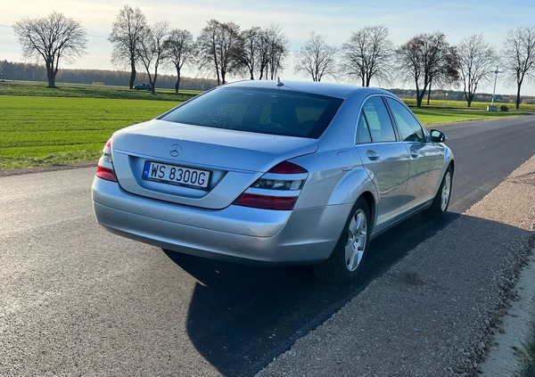 Mercedes-Benz Klasa S cena 59500 przebieg: 208000, rok produkcji 2006 z Siedlce małe 497